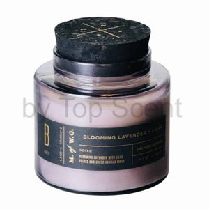 Bougie artisanale JBPQ pour le bien-être, aromathérapie, lavande et lilas en cire de soja - Product Image 2