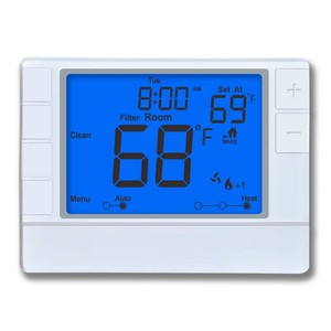 24V LCD không lập trình nhà HVAC coiiwsei 2 nhiệt 1 mát nhiệt bơm nhiệt nhiệt cho điều hòa không khí - Product Image 1