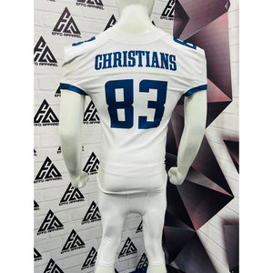 Uniformes de Fútbol Americano Personalizados para Adultos, Ropa Deportiva, Pantalones Cortos Transpirables de Secado Rápido, Unisex, Precio al por Mayor, Suministro Directo de Fábrica - Product Image 2