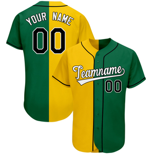 Vente en gros 100% maillots de baseball personnalisés en polyester sublimés confortables et respirants avec personnalisation prix bon marché OEM - Product Image 2
