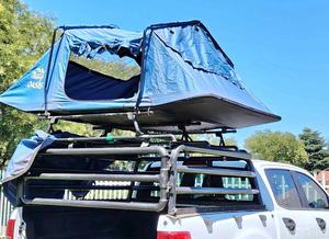 Carpa de Techo Rígida Moderna para las Cuatro Estaciones, con Toldo Trasero, Totalmente Automática, para Viajes al Aire Libre, Camping, en Tela Oxford, Precio de Fábrica - Product Image 2