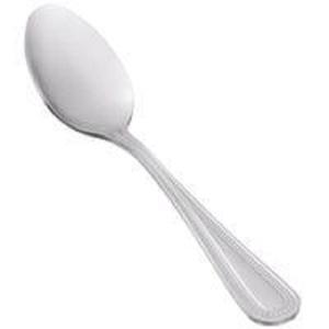 Ensemble de cuillères à dessert en acier inoxydable élégant et tendance, vaisselle en métal, cadeau, mariage, fête, cuillère à dessert, style vintage - Product Image 1