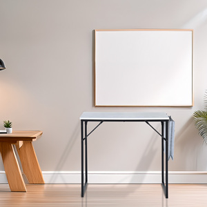 Well Home Escritorio para computadora Off-White de 80x48 cm y 74 cm con soporte para documentos - Product Image 3