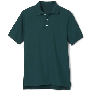 Camisa Polo Clásica de Algodón para Hombre en Verde Bosque Oscuro, Talla Grande, Diseño Personalizado y Precio al por Mayor de Alta Calidad - Product Image 1