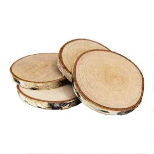 Ensemble de sous-verres ronds en marbre blanc avec incrustation en laiton pour la maison - Product Image 4