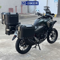 MBIKER pour CB150X – Boîte de rangement latérale supérieure pour coffre arrière, en acier inoxydable durable, Vietnam
