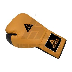 ถุงมือหนังแท้สำหรับฝึกชกมวยถุงมือชกมวยสำหรับมืออาชีพถุงมือหนังแท้ดีไซน์ออกแบบได้ตามต้องการ - Product Image 1