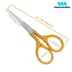 Tijeras para Cutículas de Acero Inoxidable para Manicura y Pedicura, con Logotipo Personalizado, para Mano Derecha, Duraderas, de INNOVAMED - Product Image 5