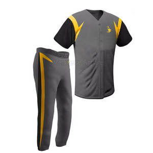 Ropa DE EQUIPO PROFESIONAL Uniforme de béisbol Ropa deportiva cómoda Uniformes de béisbol de secado rápido - Product Image 2