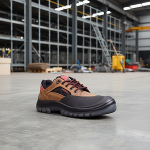 Nepal Brown Safety <b>Shoe</b> Size 43 W.11 S3 EN20345 Standard Fitness Leather <b>Shoe</b> From REMISBER - Product Image 3