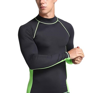 Good Quality Training Wear Custom Size <b>Men</b> <b>Rash</b> <b>Guard</b> 100% Polyester Made Comfortable Fit <b>Men</b> <b>Rash</b> <b>Guard</b> - Product Image 4
