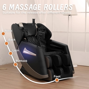 Fauteuil de massage mécanique 4D pour la maison, multifonctionnel, capsule spatiale pour pétrir, masser et marteler, appareil de massage intelligent - Product Image 2