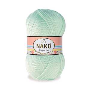 Nako Bebe 100 örgü Pi เส้นด้ายคุณภาพสูง2587สำหรับผลิตภัณฑ์สำหรับเด็ก - Product Image 1