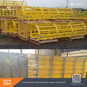 Échelle fixe extérieure avec cage de sécurité, solution d'accès au toit pour l'entretien, fabricant vietnamien, service OEM de haute qualité - Product Image 5