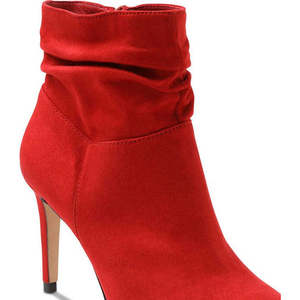 Stivaletti Rossi Taniah da Donna Xoxo, Taglia 8, Slip-On e con Lacci, Traspiranti, Stile Chelsea e Snow per Autunno e Inverno - Product Image 3