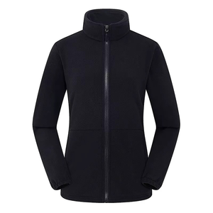 Women Autumn Windproof Thermal Soft Shell Jacket Zipper Shearling Lined Detachable Collar Outdoor Sports Hiking <b>Camping</b> Skiing - Product Image 2