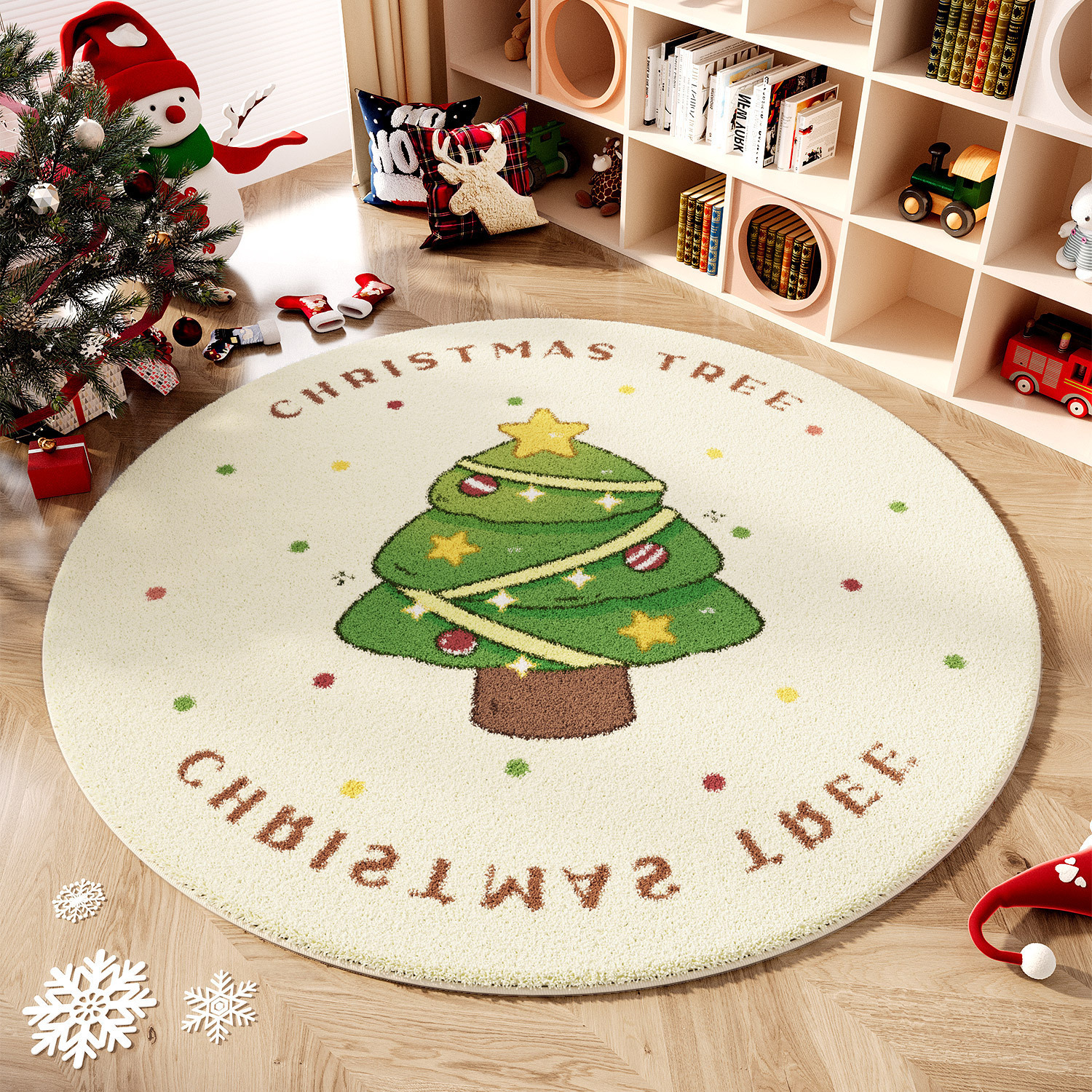 Arbre de Noël de dessin animé