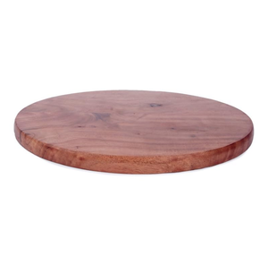 Bloque de cortar, tabla de cortar redonda de madera, cocina casera, verduras, frutas, pizza, carne, queso, tabla de cortar, cantidad a granel 2024 - Product Image 1