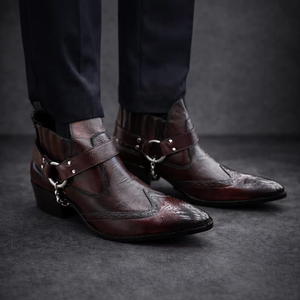 Botas Vaqueras Mexicanas Hechas a Mano Obexa, de Cuero Genuino, para Hombre, para Primavera, Otoño, Verano e Invierno, Color Personalizado - Product Image 2