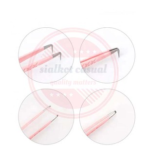 สแตนเลสสตีลแหนบต่อขนตาแหนบที่กําหนดเองต่อขนตาแหนบต่อขนตา - Product Image 3