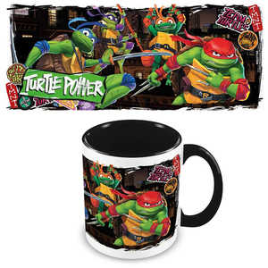 Tazas de Leche con Diseño Mutant Mayhem Power de las Tortugas Ninja, 400ml/500ml, para Café y Té, Regalo - Product Image 1