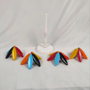 Mantel Individual Redondo de Resina de Madera de Lujo, Ecológico, de 4 mm de Grosor, para Uso en el Hogar y Restaurantes - Product Image 1