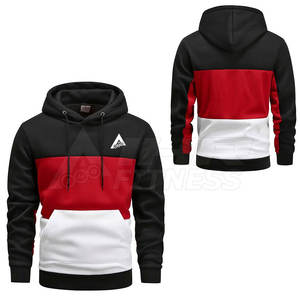 Nuevo diseño de sudaderas con capucha para hombre 100% algodón patrón sólido bajo MOQ precio al por mayor temporada de invierno hecho en Pakistán venta en línea - Product Image 3