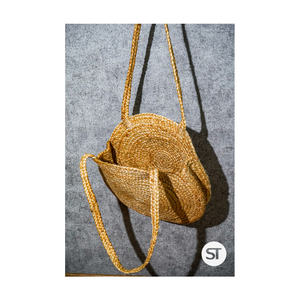 Braided Jute Bag Handmade Eco Friendly Woven Tote Durable Natural Fiber Shopping Handbag Stylish Storage Bags - Product Image 6
