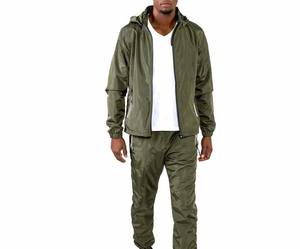 Ensemble coupe-vent anti-rides pour hommes tenue décontractée de qualité supérieure dernières créations ensemble coupe-vent avec logo personnalisé/couleur - Product Image 1