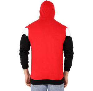 Nuevas sudaderas con capucha de invierno personalizadas, estilo urbano unisex con paneles de colores llamativos, sudaderas de forro polar de corte casual a la moda. - Product Image 3