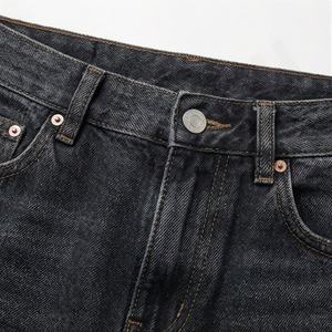 Women Custom Dark Customized Color Denim <b>Jeans</b> Straight Style Streetstyle Designer Collection Superb Quality OEM Service Sale - Product Image 4