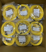 Cavaliers à fibre optique personnalisables avec connecteurs SC/APC LC/Unpc FC St, LSZH OEM ODM adapté au cordon de raccordement des réseaux 4G