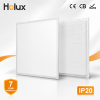 Panneau LED plat avec garantie de 7 ans, 160 lm/W, UGR<19, driver BOKE, 100 000 heures, 18-24 W, 295x1195 mm, avec IES LDT pour bureau, école, centre commercial