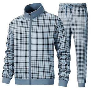 Conjunto Deportivo de Alta Calidad al por Mayor, Chándal Estampado, Nuevo Modelo 2026 con Cremallera, Conjunto Deportivo Abrigado - Product Image 1