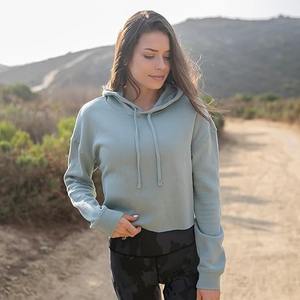 เสื้อฮู้ดแบบสวมศีรษะสำหรับผู้หญิงชุดออกกำลังกายโยคะ - Product Image 6