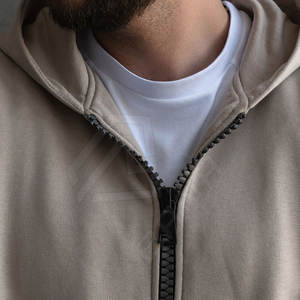 Trajes de chándal de verano para hombre con logotipo personalizado de la fábrica de Pakistán, conjuntos de Jogger de lana de alta tecnología, tejido de algodón de gran tamaño, informal, de talla grande - Product Image 4