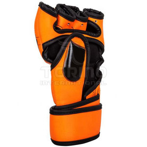 Guantes de MMA de Cuero de Alta Calidad y Bajo Precio, con Cierre de Velcro y Absorción de Humedad, del Mejor Fabricante - Product Image 4