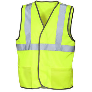 OEM Security High Visibility Reflective Vest Front Zipper Handler Multifunctional Safety Hi Viz - Product Image 4