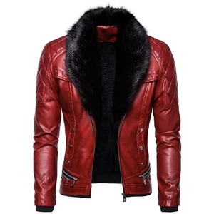 Fashion Designs <b>Boys</b> Classic Biker Jacket Motorcycle Pu Faux Leather Jacket <b>for</b> Men's <b>blazer</b> Masculine Slim Fit Leather Coat - Product Image 3