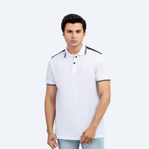 Las Mejores Camisetas de Golf Personalizadas Lisas, Cómodas, Transpirables, de Corte Ajustado, para Hombre, Casuales, de Moda, de Manga Corta, de Alta Calidad y 100% Algodón - Product Image 1