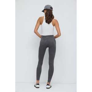 Leggings Deportivos Casuales de Cintura Media, Pantalones de Yoga de Compresión con Efecto Push-Up, Hechos de Spandex y Nailon, Talla XL, Diseño Sin Costuras con Patrón de Chifón - Product Image 6