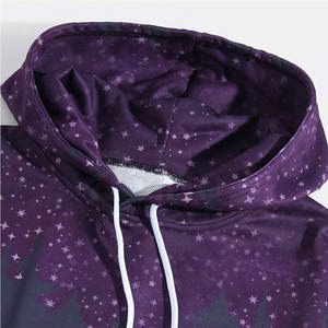 Sudaderas con Capucha Sublimadas Hechas a Medida, Talla 6XL, Ligeras, Cómodas, Cálidas para Invierno, Diseño con Cierre, Patrón Sólido, Suministro al por Mayor - Product Image 3