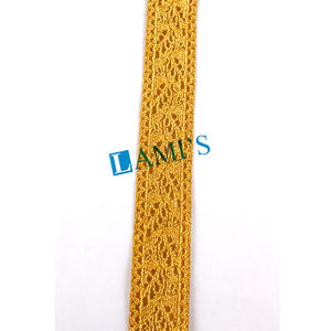 Meilleure qualité église Vestment lacets coupe tresse dentelle cérémonie or Bullion fil dentelle Briads - Product Image 6