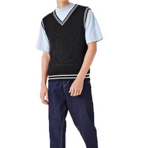 Suéter Escolar de Alta Calidad UNIMA APPAREL CO para Niños de Secundaria, Cuello en V, Manga Larga, Tejido de Algodón, Personalizable con Logotipo/Diseño - Product Image 2