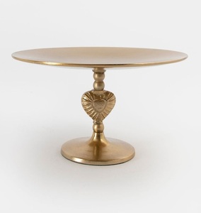 Base de Metal para Pastel para Bodas y Fiestas, Exhibidor de Dulces de un Solo Nivel, Accesorio de Mesa para Postres - Product Image 1