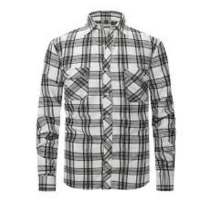 Venta al por mayor nueva moda ropa personalizada Camisa de franela para los hombres Casual OEM estampado transpirable Camisa de franela de diseñador - Product Image 2