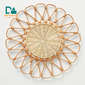 Premium Handmade Rattan <b>Bamboo</b> <b>Placemats</b> Luxury Dining Table Mats - Product Image 3