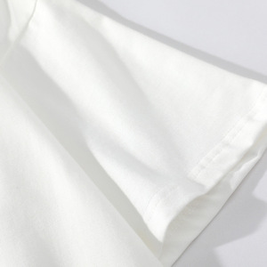 Vente en gros 220 g/m² 100 coton T-shirt vierge T-shirt sérigraphié personnalisé T-shirt surdimensionné à épaules tombantes pour hommes - Product Image 4