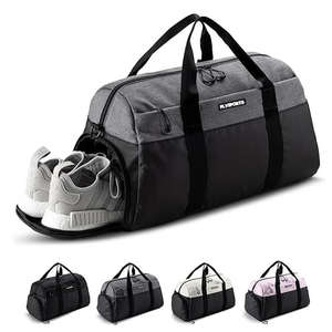 Wholesale Unisex Casual Sports Duffle <b>Bag</b> Custom Fashion Leather Polyester Waterproof Lightweight Gym <b>Travel</b> <b>Bag</b> Zipper Printed - Product Image 6
