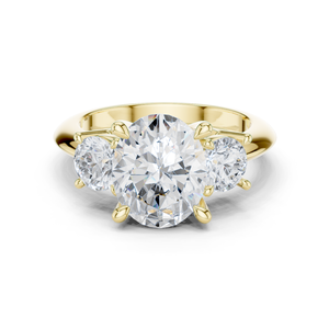 Anillo de plata auténtica de 14K con piedra de zafiro azul - Product Image 4